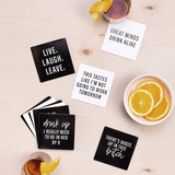 Black & White Coaster Set/10