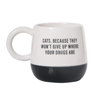 Cats Won't Give Up Mug