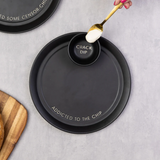 Crack Dip/Addicted Platter & Bowl Set