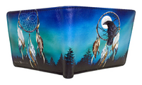 Bifold Wallet Raven Dreamcatcher