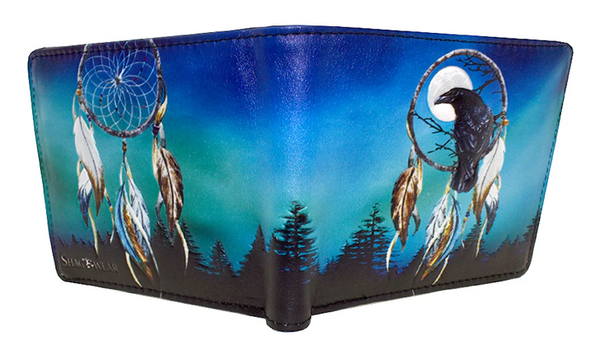 Bifold Wallet Raven Dreamcatcher