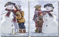 Canvas Snowman Set/2