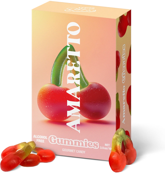Amaretto Gummy Cherries