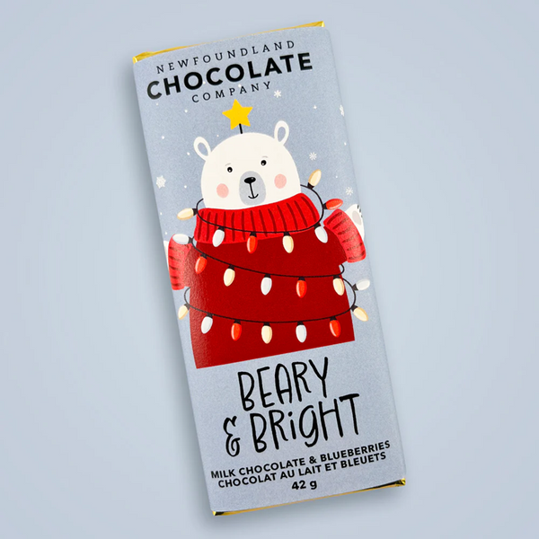 Beary & Bright Blueberry Milk Chocolate Bar