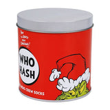 The Grinch Who Hash 3 Pairs Crew Socks