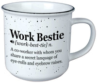 Vintage Mug Work Bestie