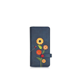 Gerbera Long Wallet Blue