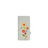 Gerbera Long Wallet Grey