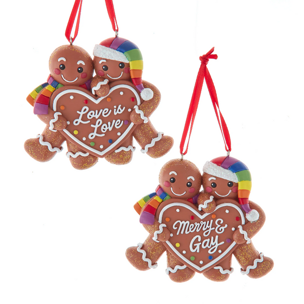 Gingerbread Couple Ornament