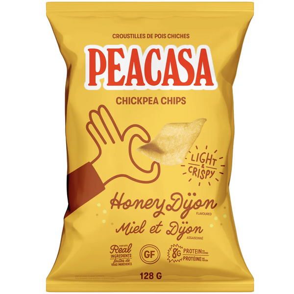 Honey Dijon Chickpea Chips