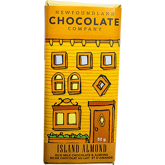 Island Almond Milk Chocolate Bar