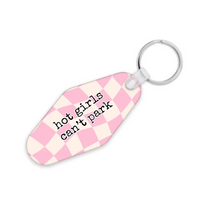 Keychain Hot Girls Can't Park