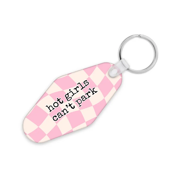 Keychain Hot Girls Can't Park