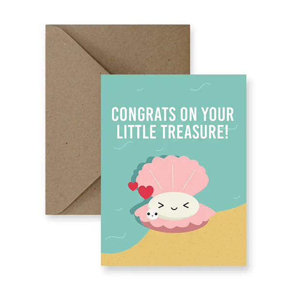 Little Treasure Baby Card