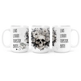 Live Laugh Toaster Bath Mug