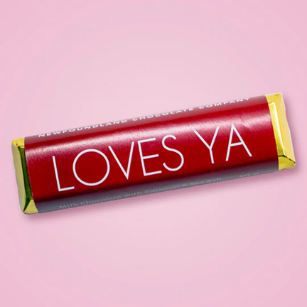 Loves Ya Salted Caramel Milk Chocolate Bar