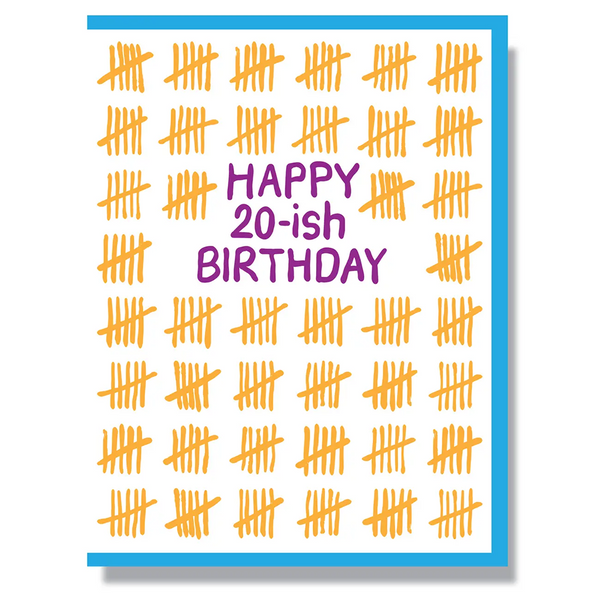 Happy 20-ish Birthday Card