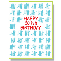 Happy 30-ish Birthday Card