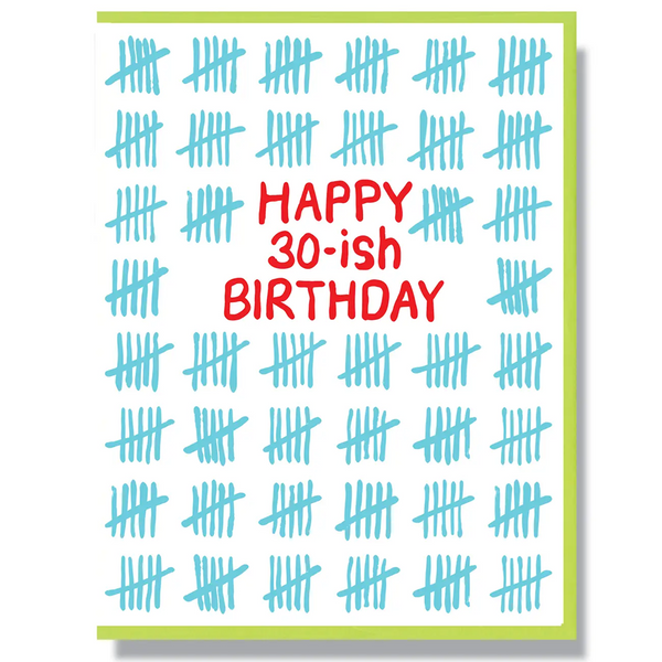 Happy 30-ish Birthday Card