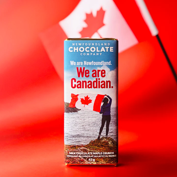 Canadian Maple Crunch Milk Chocolate Bar