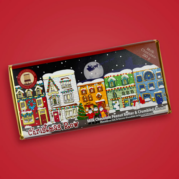 Milk Chocolate Peanut Butter & Biscuit Christmas Row Big Bar