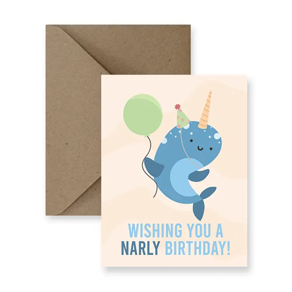 Narly Birthday Card