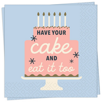 Paper Cocktail Napkins Have Your Cake