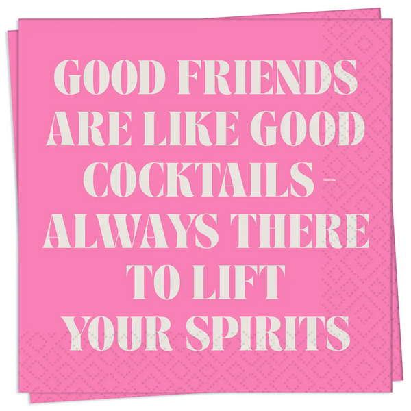 Paper Cocktail Napkins Lift Your Spirits