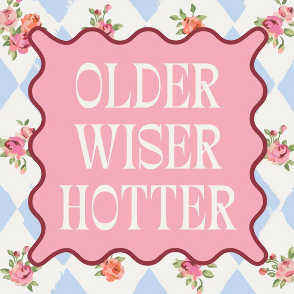 Paper Cocktail Napkins Older Wiser Hotter