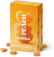 Peach Bellini Gummy Hearts