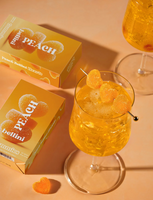 Peach Bellini Gummy Hearts