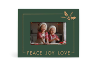 Photo Frame Peace Joy Love