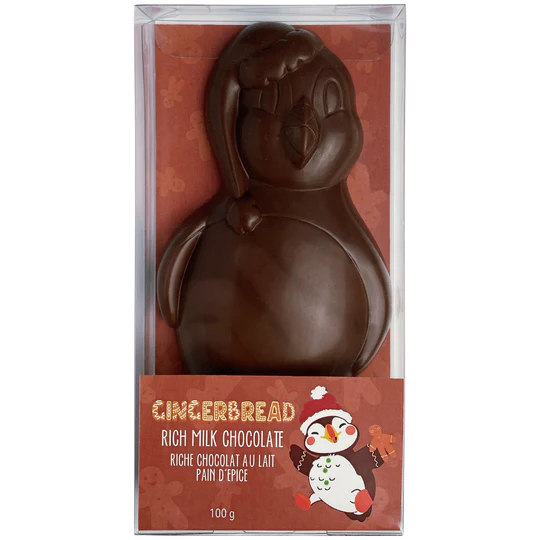 Puffin Gingerbread Rich Milk Chocolate