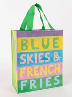 Handy Tote Blue Skies French Fries