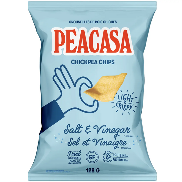 Salt & Vinegar Chickpea Chips