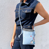 Scruffy Mini Crossbody Blue