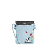 Scruffy Mini Crossbody Blue