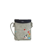 Scruffy Mini Crossbody Grey