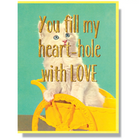 Heart Hole Card