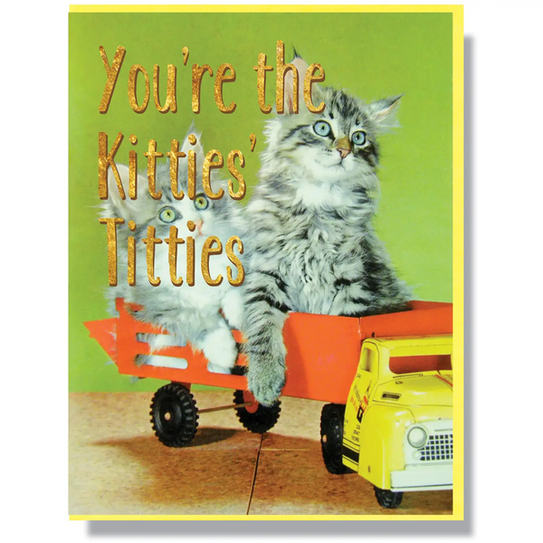 Kitties Titties Card