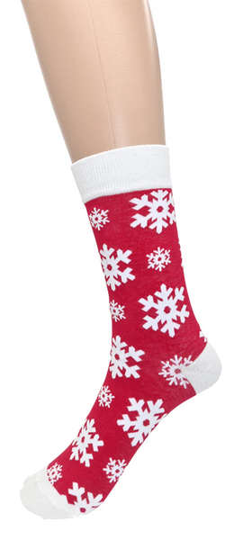 Women's Socks Snowflakes