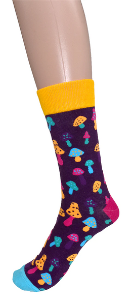 Women's Socks Mushrooms Multi