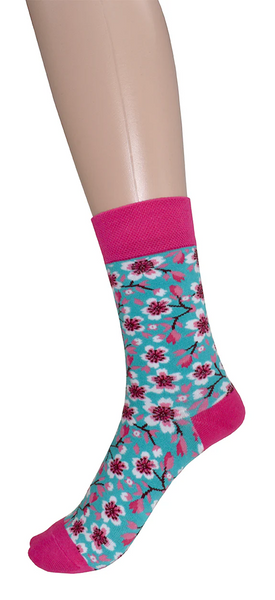 Women's Socks Cherry Blossoms