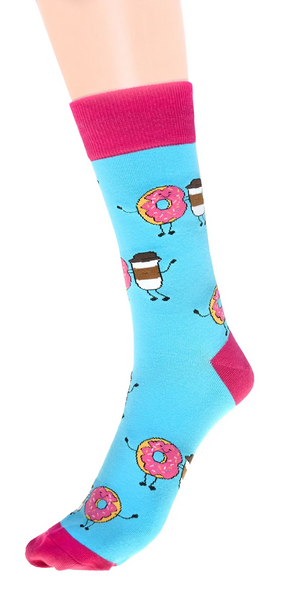Women's Socks Coffee & Donuts