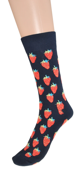 Women's Socks Strawberries