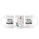 Think About Murder Mug