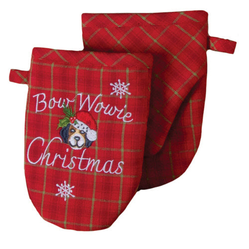 Bow Wowie Christmas Grabber Mitt