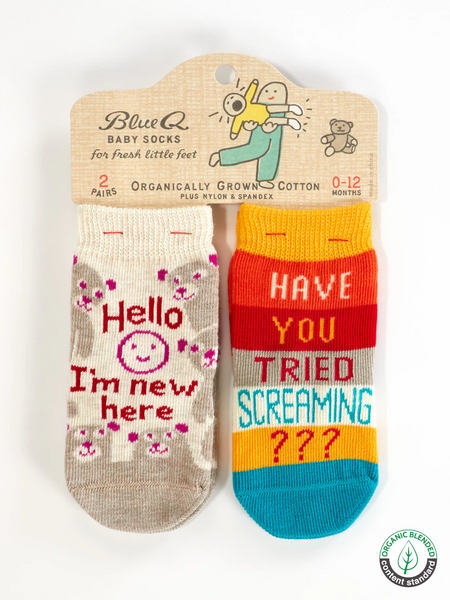 Baby Socks I'm New/Screaming