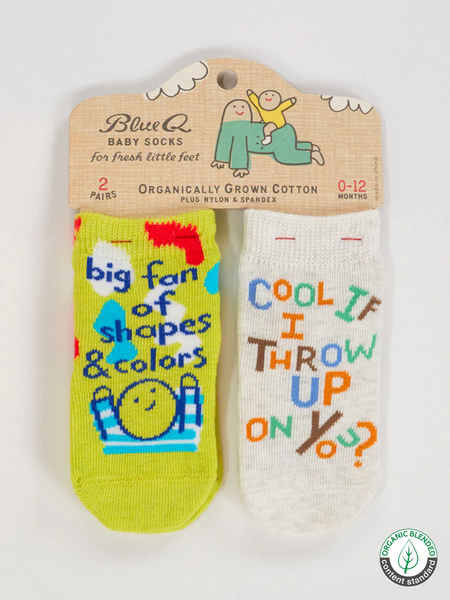 Baby Socks Shapes & Colors/Throw Up