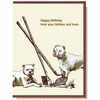 Bitches & Hoes Card